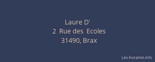 Laure D'