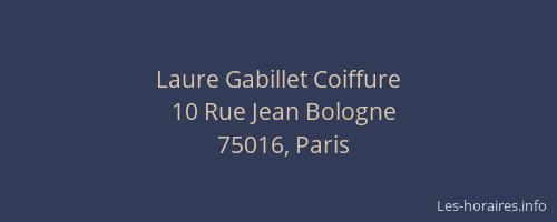 Laure Gabillet Coiffure