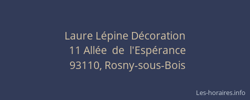 Laure Lépine Décoration