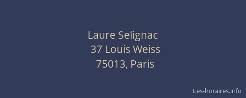 Laure Selignac