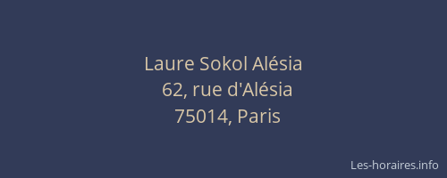 Laure Sokol Alésia