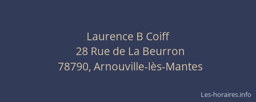 Laurence B Coiff