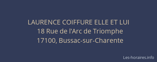 LAURENCE COIFFURE ELLE ET LUI