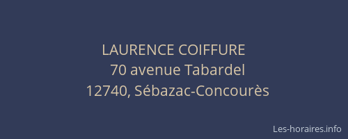LAURENCE COIFFURE