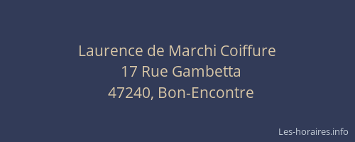 Laurence de Marchi Coiffure