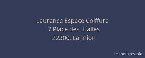 Laurence Espace Coiffure