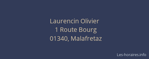 Laurencin Olivier