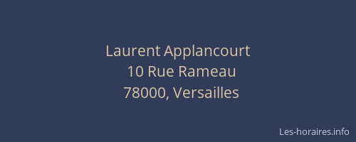 Laurent Applancourt