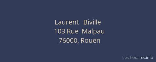 Laurent   Biville