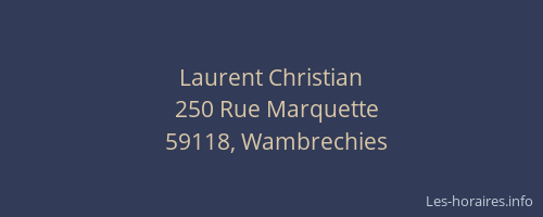 Laurent Christian