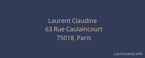 Laurent Claudine
