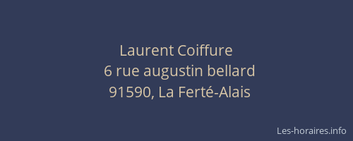 Laurent Coiffure