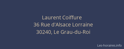Laurent Coiffure