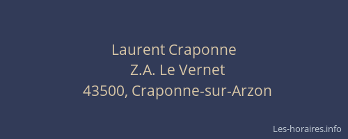 Laurent Craponne