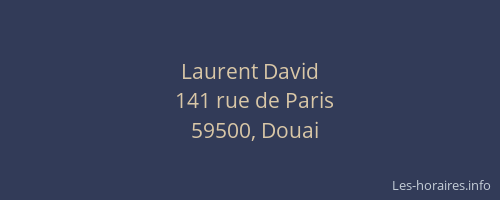 Laurent David