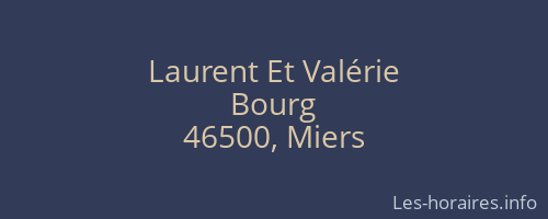 Laurent Et Valérie