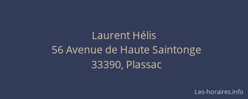 Laurent H&eacute;lis