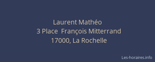 Laurent Mathéo