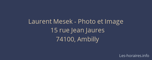 Laurent Mesek - Photo et Image