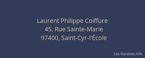 Laurent Philippe Coiffure