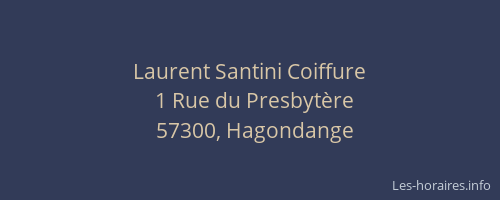 Laurent Santini Coiffure