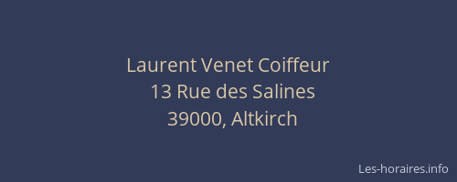 Laurent Venet Coiffeur