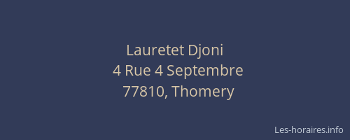 Lauretet Djoni