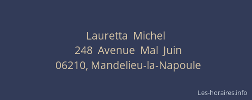 Lauretta  Michel