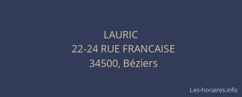 LAURIC