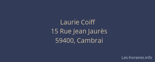Laurie Coiff