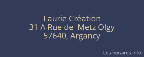 Laurie Création