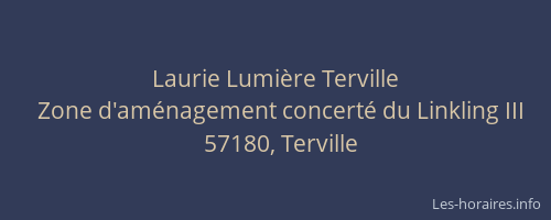 Laurie Lumière Terville