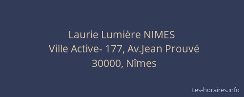 Laurie Lumière NIMES