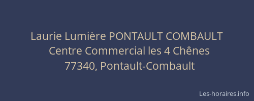 Laurie Lumière PONTAULT COMBAULT