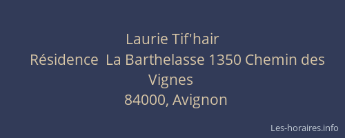 Laurie Tif'hair