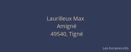Laurilleux Max