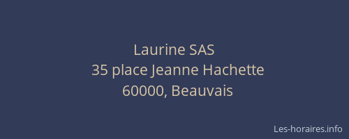 Laurine SAS