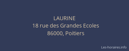 LAURINE