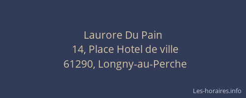 Laurore Du Pain