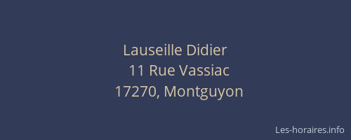 Lauseille Didier