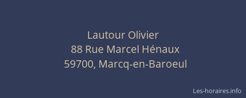 Lautour Olivier