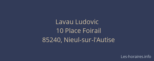 Lavau Ludovic