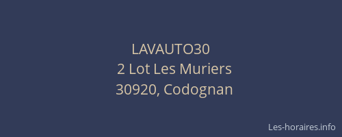 LAVAUTO30