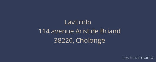 LavEcolo