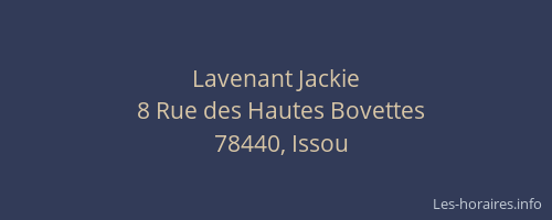Lavenant Jackie