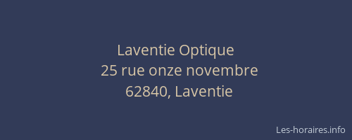 Laventie Optique