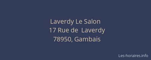 Laverdy Le Salon