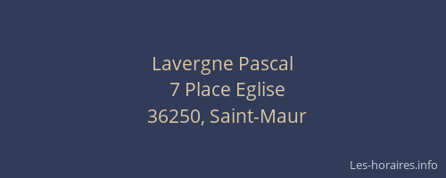 Lavergne Pascal