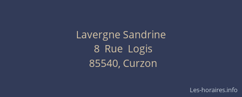 Lavergne Sandrine