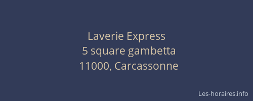 Laverie Express